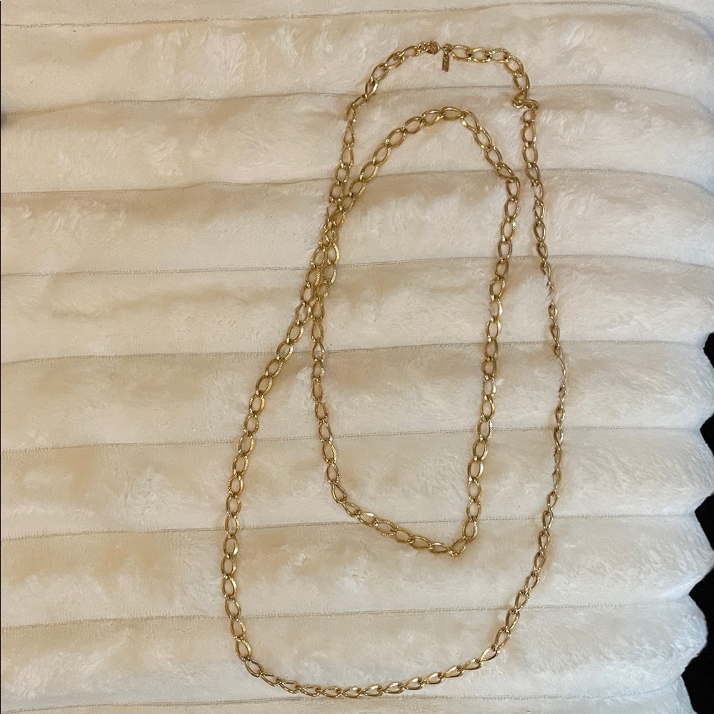 Monet Gold-Tone Chain Necklace